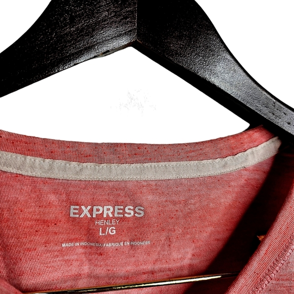 Express Striped Soft Knit Henley T Shirt. Perfect Condition! - Picture 4 of 5